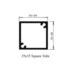 35x35mm Square Tube 26022