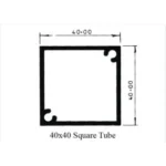 40x40mm Square Tube 26023