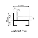 Amplimesh Frame Profile 04267