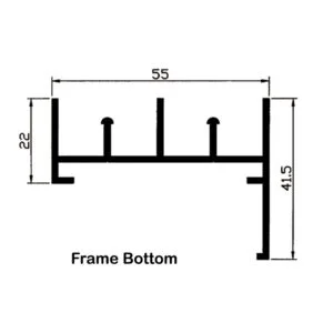 Frame Bottom 5.5cm