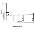 Frame Top 10cm