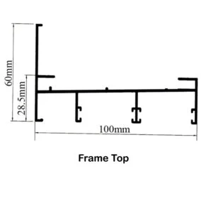 Frame Top 10cm