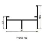 Frame Top 5.5cm