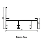 Frame Top 8cm