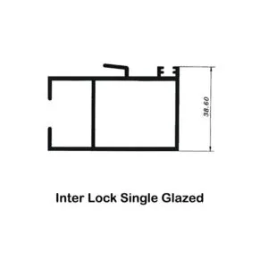 Interlock 10 cm Single Glazed