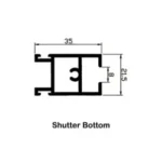 Shutter Bottom 5.5cm