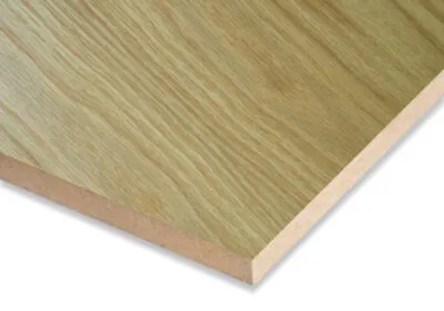 18 mm Oak-Veneered MDF Sheet, Both Sides