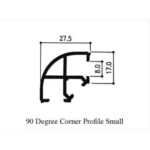 90-degree Corner Profile AC11