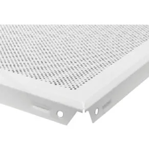 Aluminium False Ceiling Tile Dotted Design