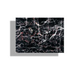 Azalea Black PVC Marble Sheet