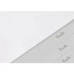 Blossom White Solid Surface, 76x367 cm, 12 mm