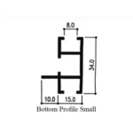 Bottom Profile Small AC17A
