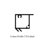 Corner Profile 5 D Cabinet MF0135