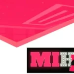 Dark Pink Cast Acrylic Sheet Light Pass