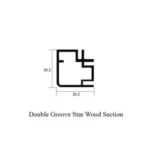 Double Groove Starwood Section MF12514
