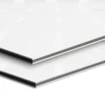 Glossy White Aluminium Composite Panel - ACP Wall Cladding Sheet