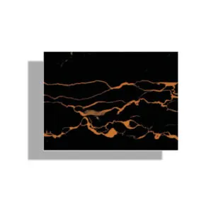 Golden Portoro PVC Marble Sheet
