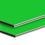 Green Aluminium Composite Panel - ACP Wall Cladding Sheet