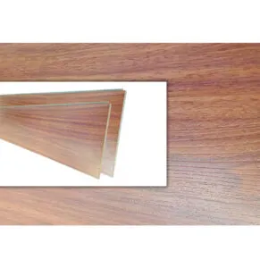 Jungle Teak Laminated Wooden Floor Tile