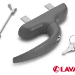 Lavaal Door Handle Luna Key Cremone