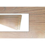 Light Teak Laminated Wooden Floor Tile