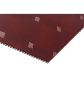 Mahogany Squares HPL Sheet