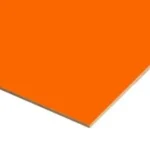 Orange Paper Overlay MDF Sheet