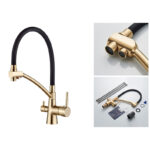 Purification Sink Mixer A5179AW with Swivel Spout & extra inlet / Spout for Drinking Water