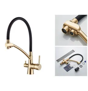 Purification Sink Mixer A5179AW with Swivel Spout & extra inlet Spout for Drinking Water