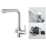 Purification Sink Mixer with Swivel Spout & extra inlet Spout for Drinking Water