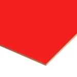 Red Paper Overlay MDF Sheets