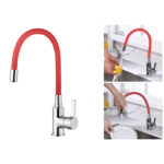 Single Lever Red Sink Mixer / Tap with Swivel Spout A9890N