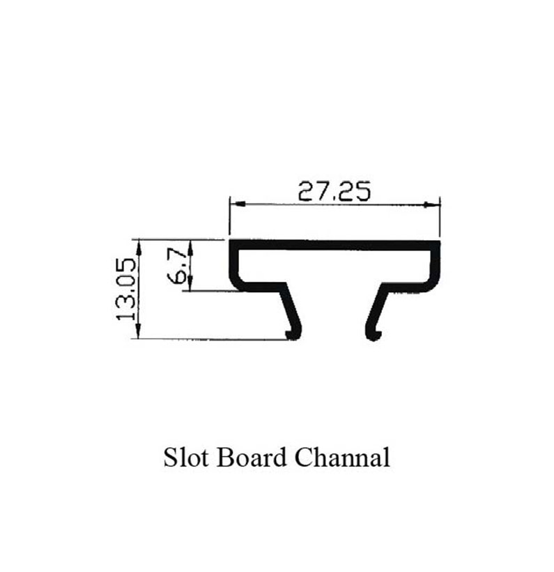 Slot Board Channel 4 Feet Longer 11372 Mih Group