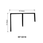 Top Line Bottom Profile KF0218