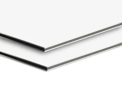 White Aluminium Composite Panel - ACP Wall Cladding Sheet