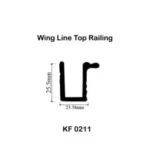 Wing Line Top Profile KF0211