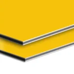 Yellow Aluminium Composite Panel - ACP Wall Cladding Sheet