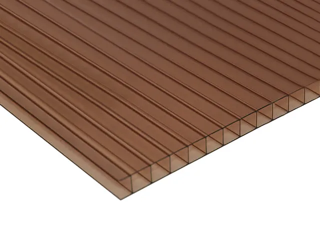 Bronze Polycarbonate Sheet Twin Wall